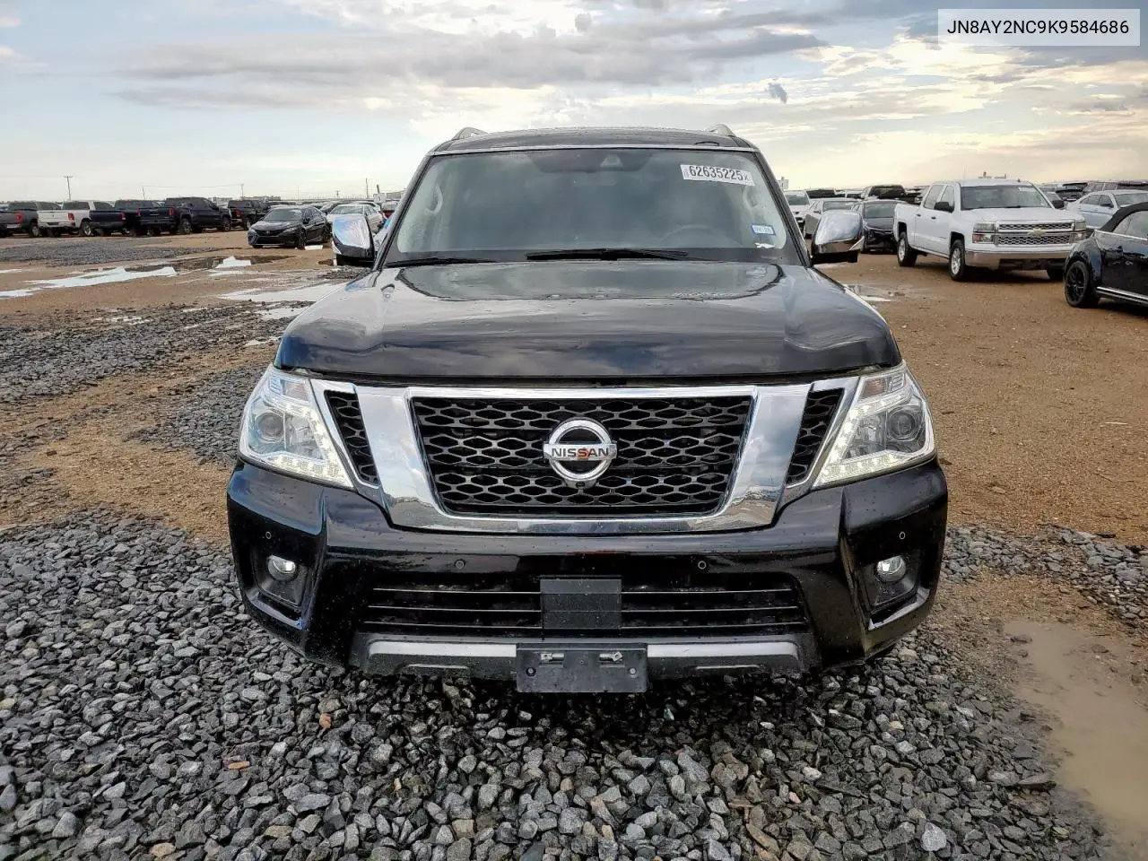 2019 Nissan Armada Sv VIN: JN8AY2NC9K9584686 Lot: 62635225