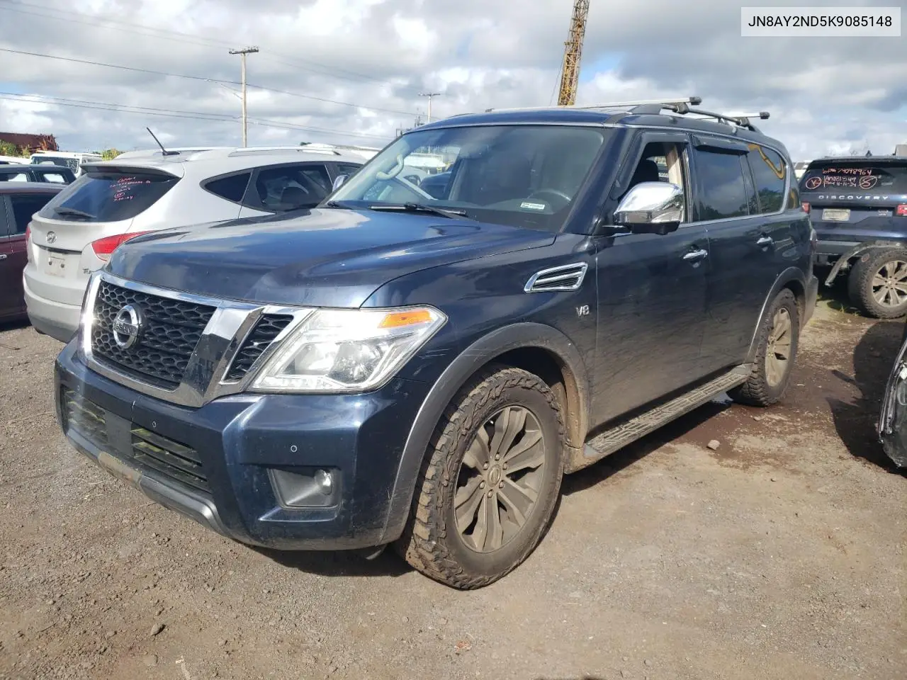 2019 Nissan Armada Sv VIN: JN8AY2ND5K9085148 Lot: 82054694
