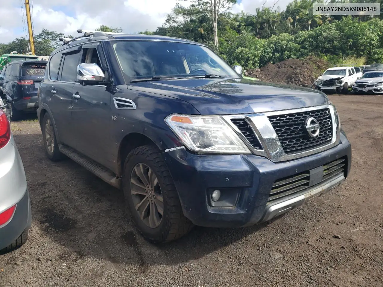 2019 Nissan Armada Sv VIN: JN8AY2ND5K9085148 Lot: 82054694