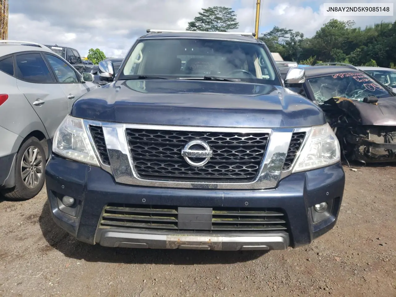 2019 Nissan Armada Sv VIN: JN8AY2ND5K9085148 Lot: 82054694