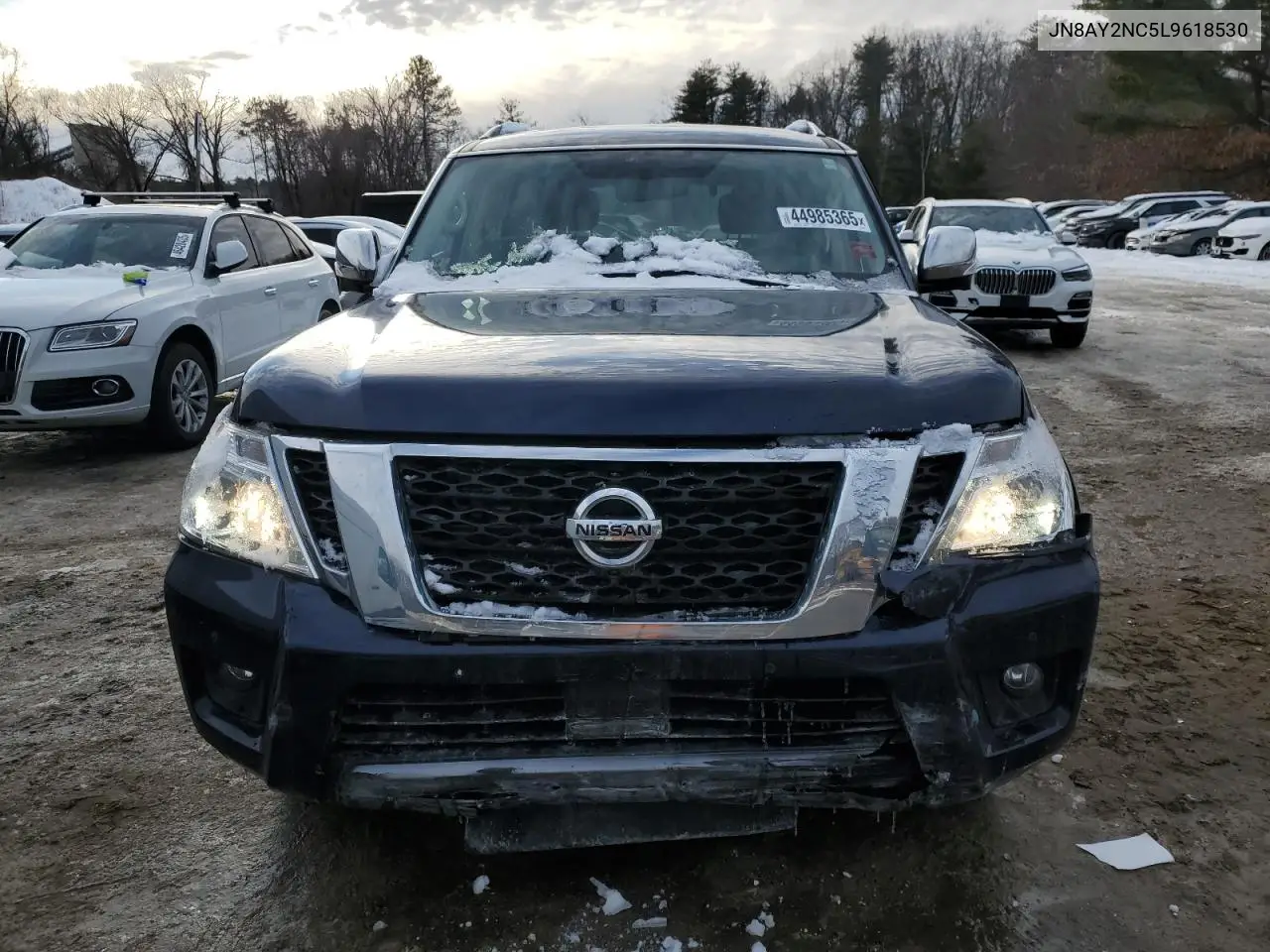 2020 Nissan Armada Sv VIN: JN8AY2NC5L9618530 Lot: 44985365