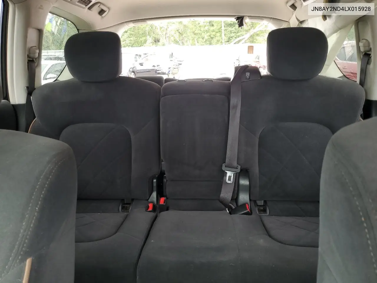 2020 Nissan Armada Sv VIN: JN8AY2ND4LX015928 Lot: 56852545