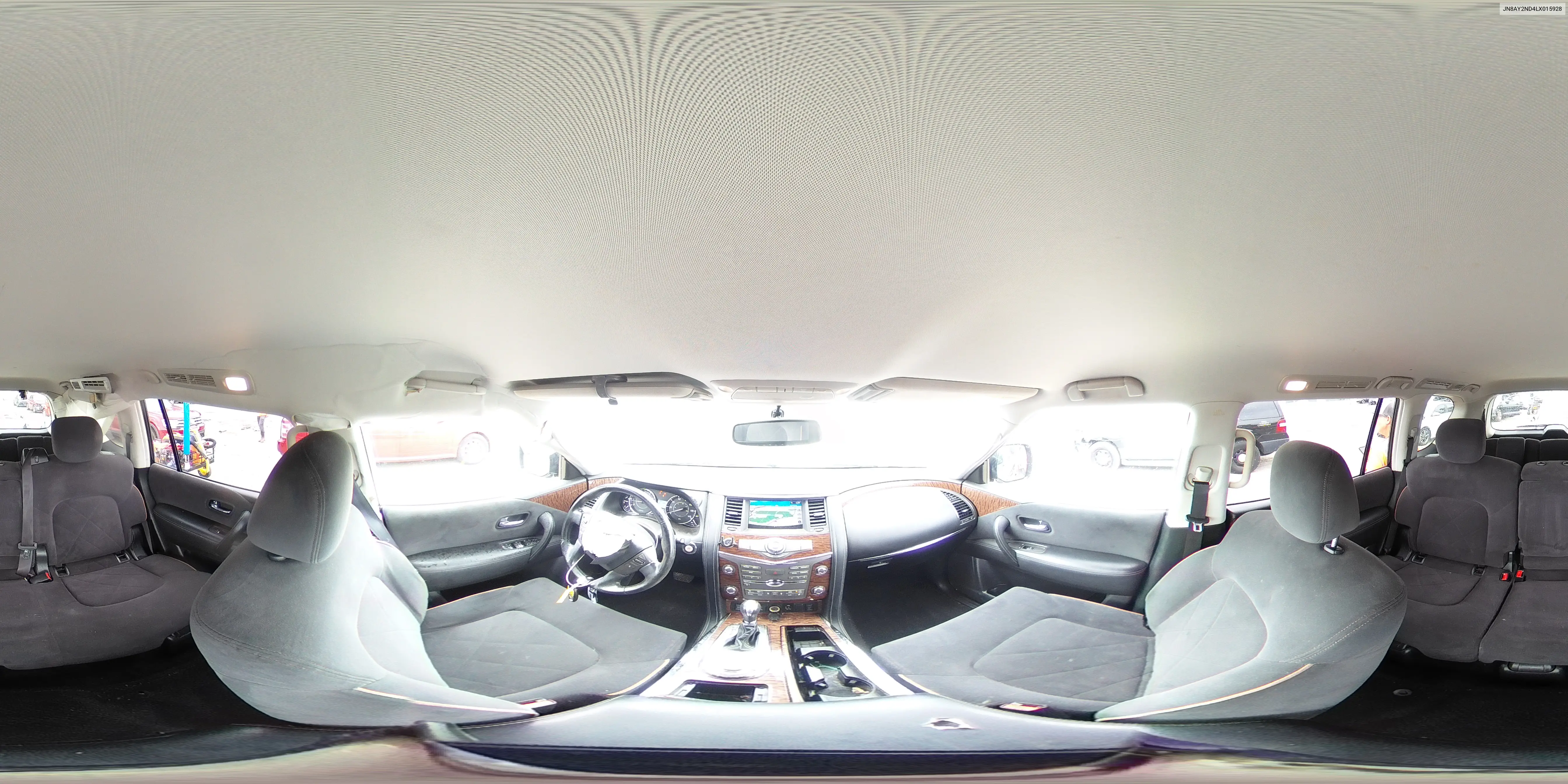 2020 Nissan Armada Sv VIN: JN8AY2ND4LX015928 Lot: 56852545