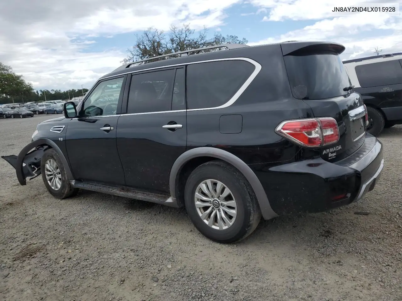 2020 Nissan Armada Sv VIN: JN8AY2ND4LX015928 Lot: 56852545