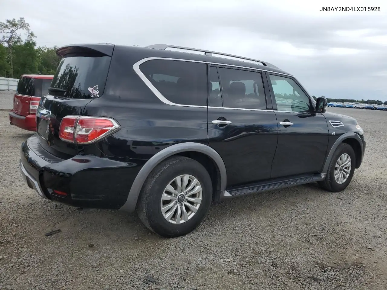 2020 Nissan Armada Sv VIN: JN8AY2ND4LX015928 Lot: 56852545