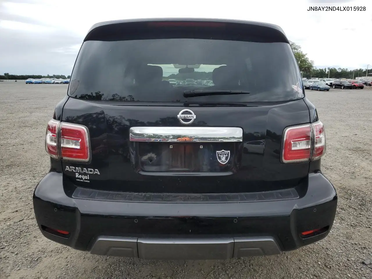 2020 Nissan Armada Sv VIN: JN8AY2ND4LX015928 Lot: 56852545