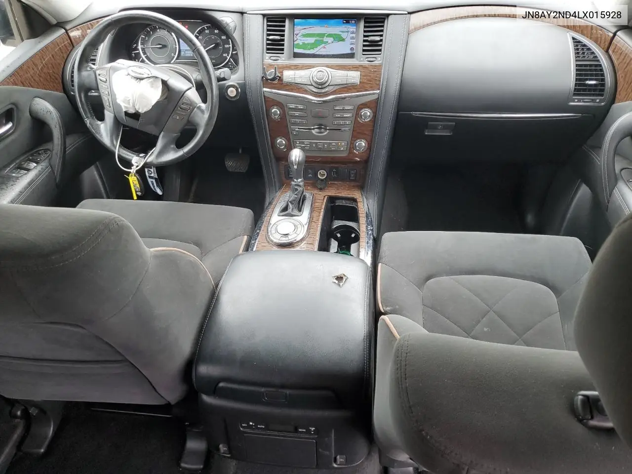 2020 Nissan Armada Sv VIN: JN8AY2ND4LX015928 Lot: 56852545