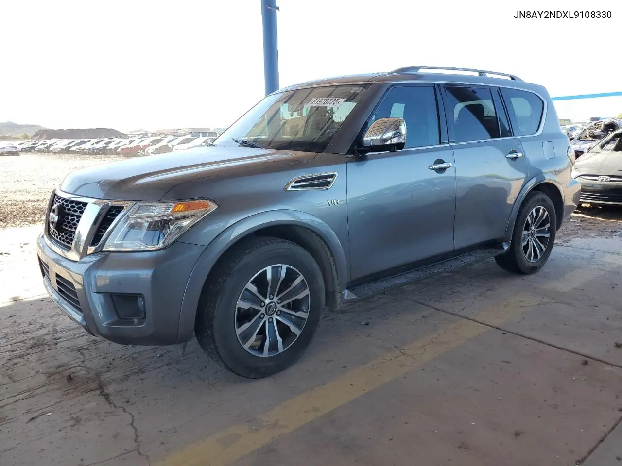 2020 Nissan Armada Sv VIN: JN8AY2NDXL9108330 Lot: 61978725