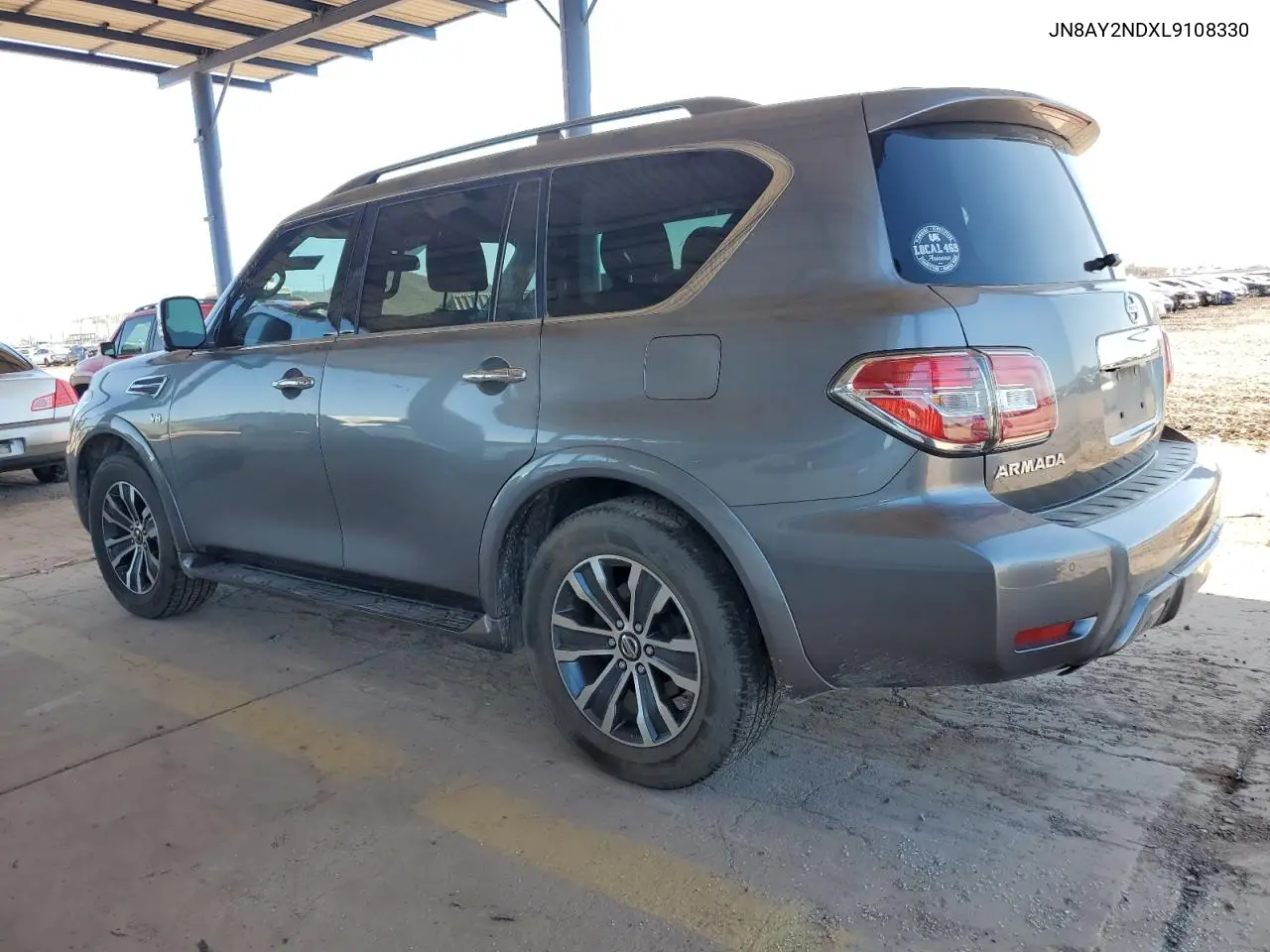 2020 Nissan Armada Sv VIN: JN8AY2NDXL9108330 Lot: 61978725
