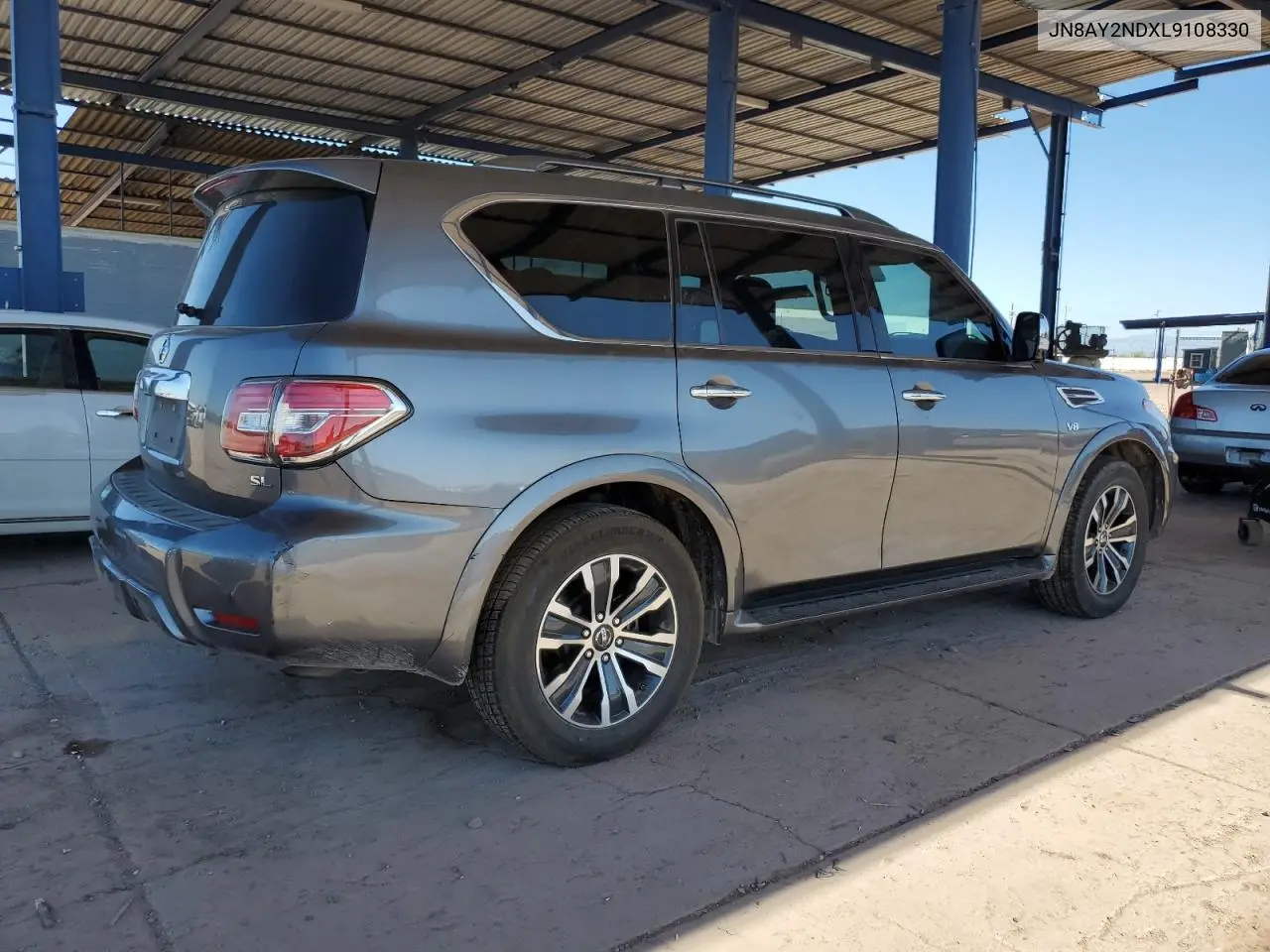 2020 Nissan Armada Sv VIN: JN8AY2NDXL9108330 Lot: 61978725