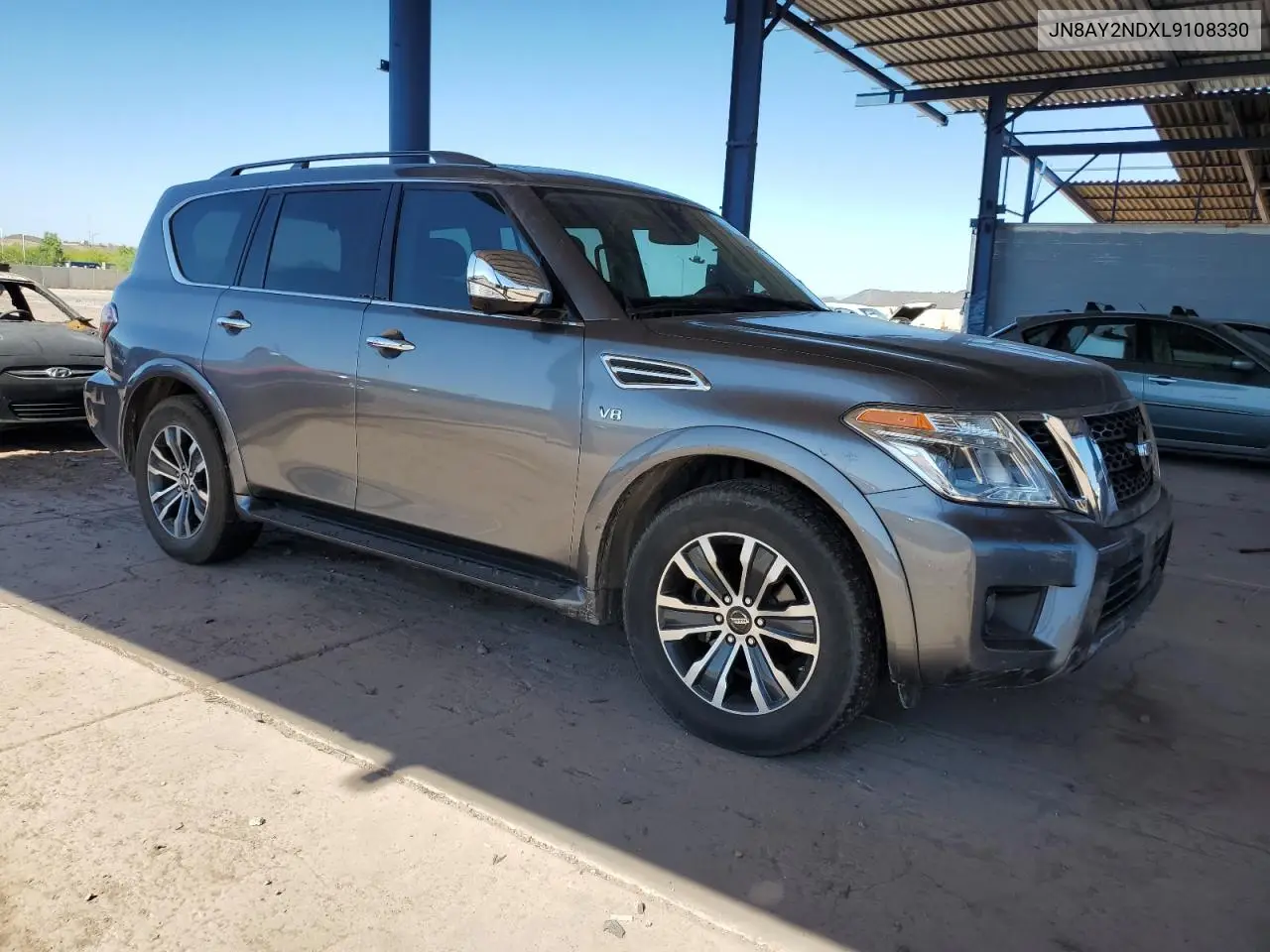 2020 Nissan Armada Sv VIN: JN8AY2NDXL9108330 Lot: 61978725