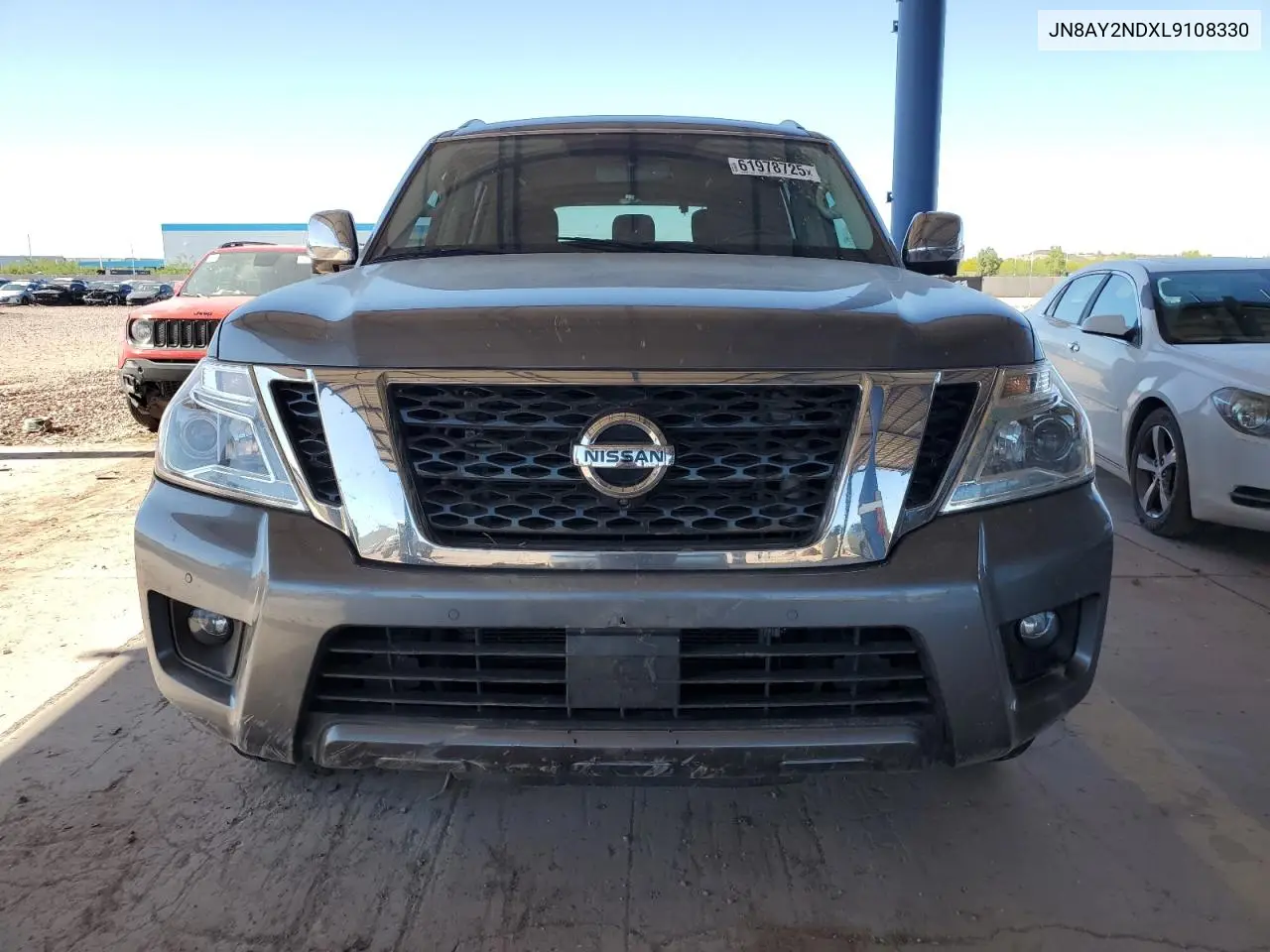 2020 Nissan Armada Sv VIN: JN8AY2NDXL9108330 Lot: 61978725