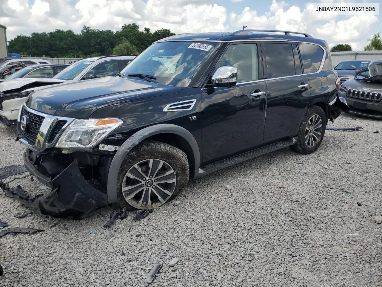 2020 Nissan Armada Sv VIN: JN8AY2NC1L9621506 Lot: 62002965