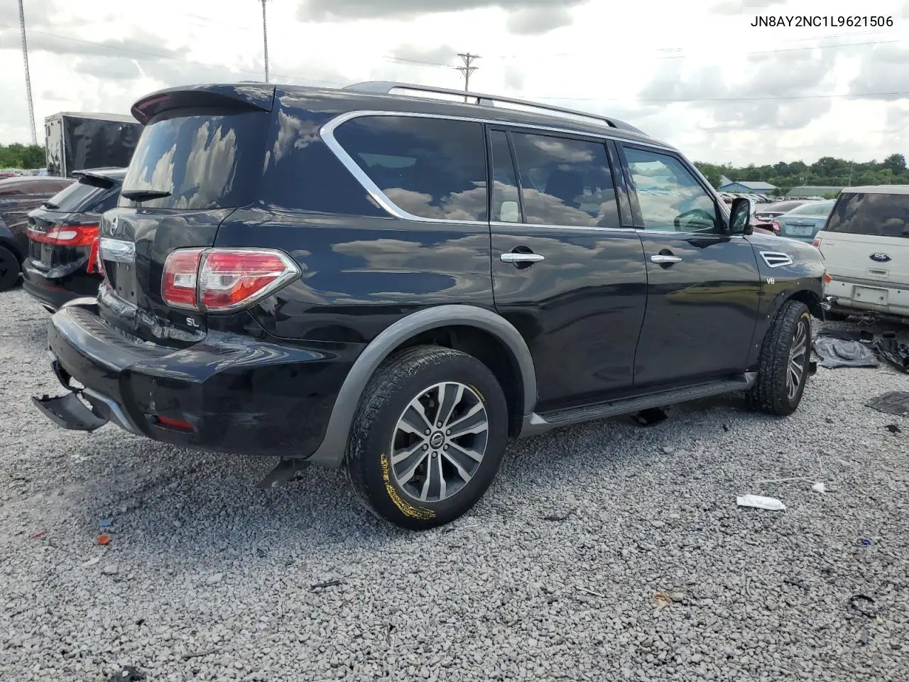 2020 Nissan Armada Sv VIN: JN8AY2NC1L9621506 Lot: 62002965