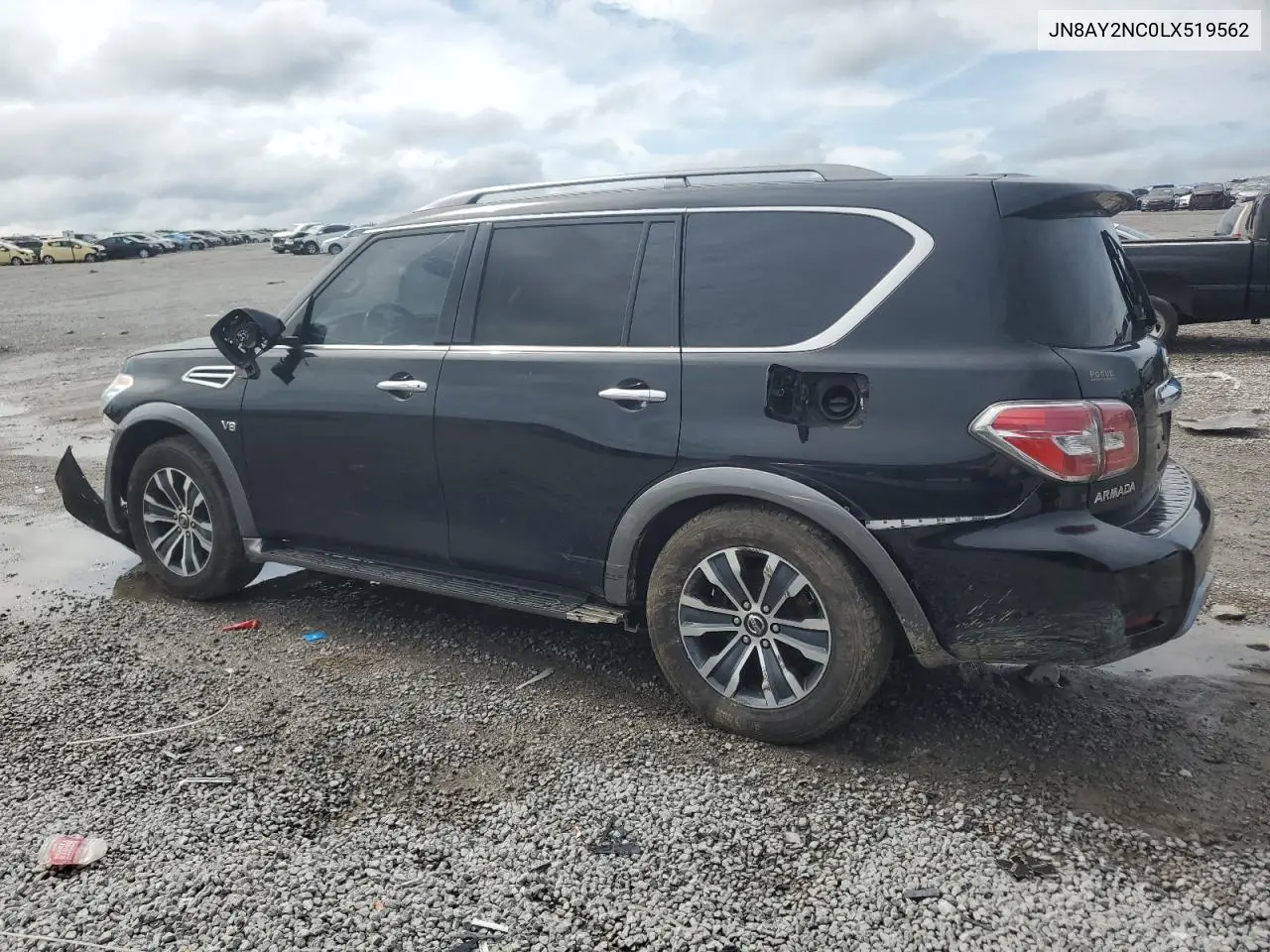 2020 Nissan Armada Sv VIN: JN8AY2NC0LX519562 Lot: 62260195