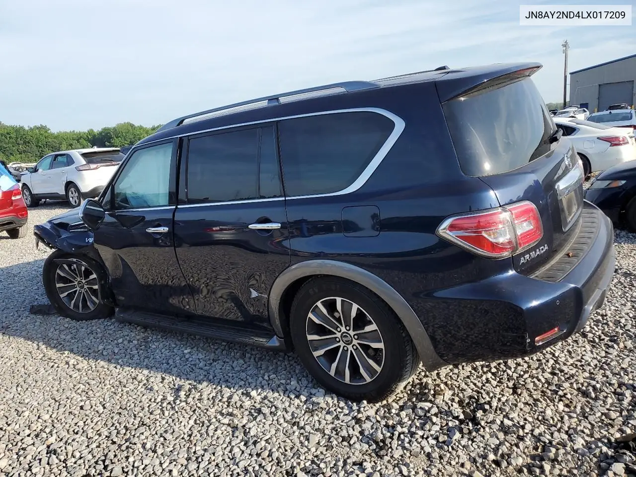 2020 Nissan Armada Sv VIN: JN8AY2ND4LX017209 Lot: 62538675