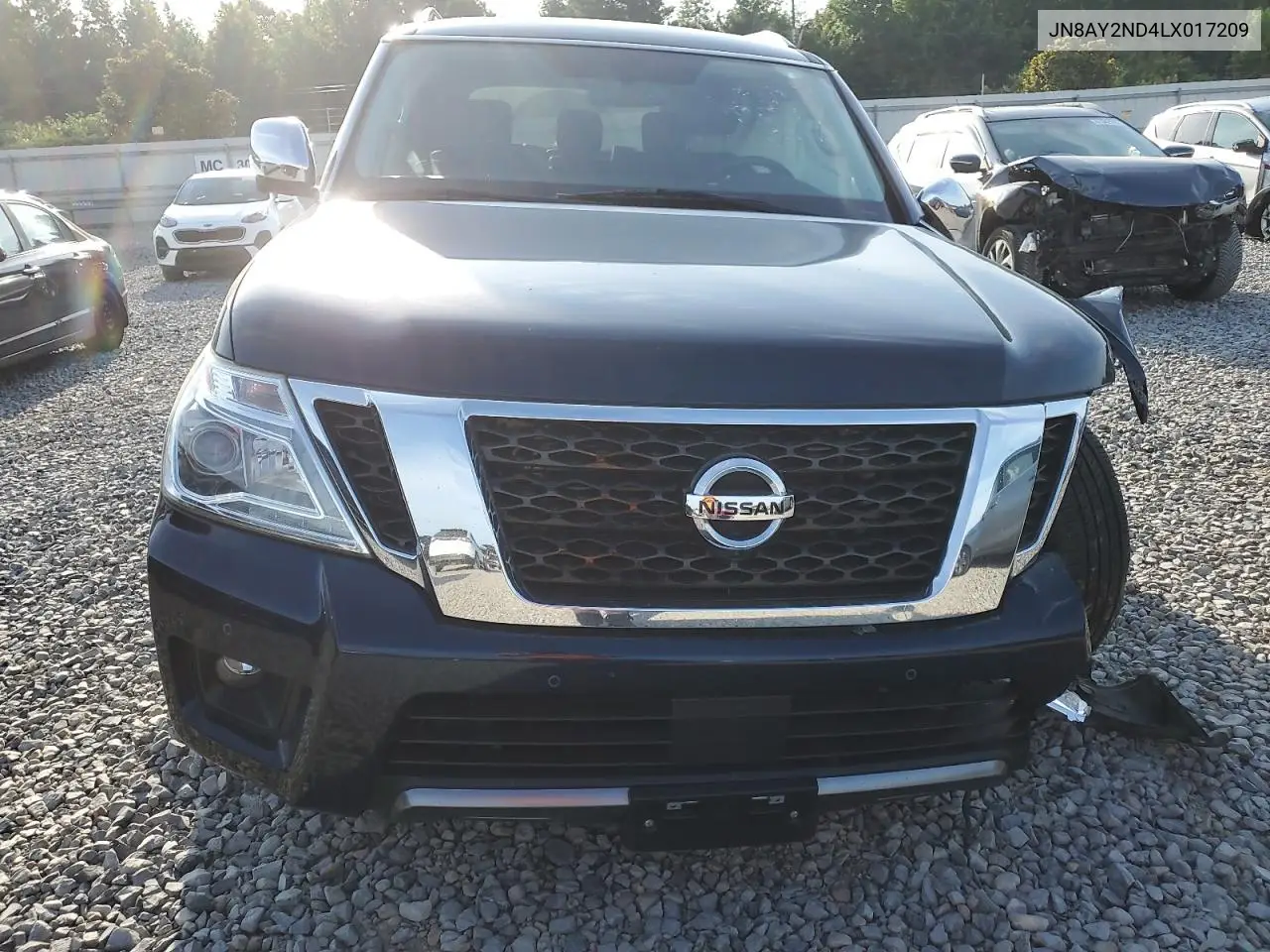 2020 Nissan Armada Sv VIN: JN8AY2ND4LX017209 Lot: 62538675