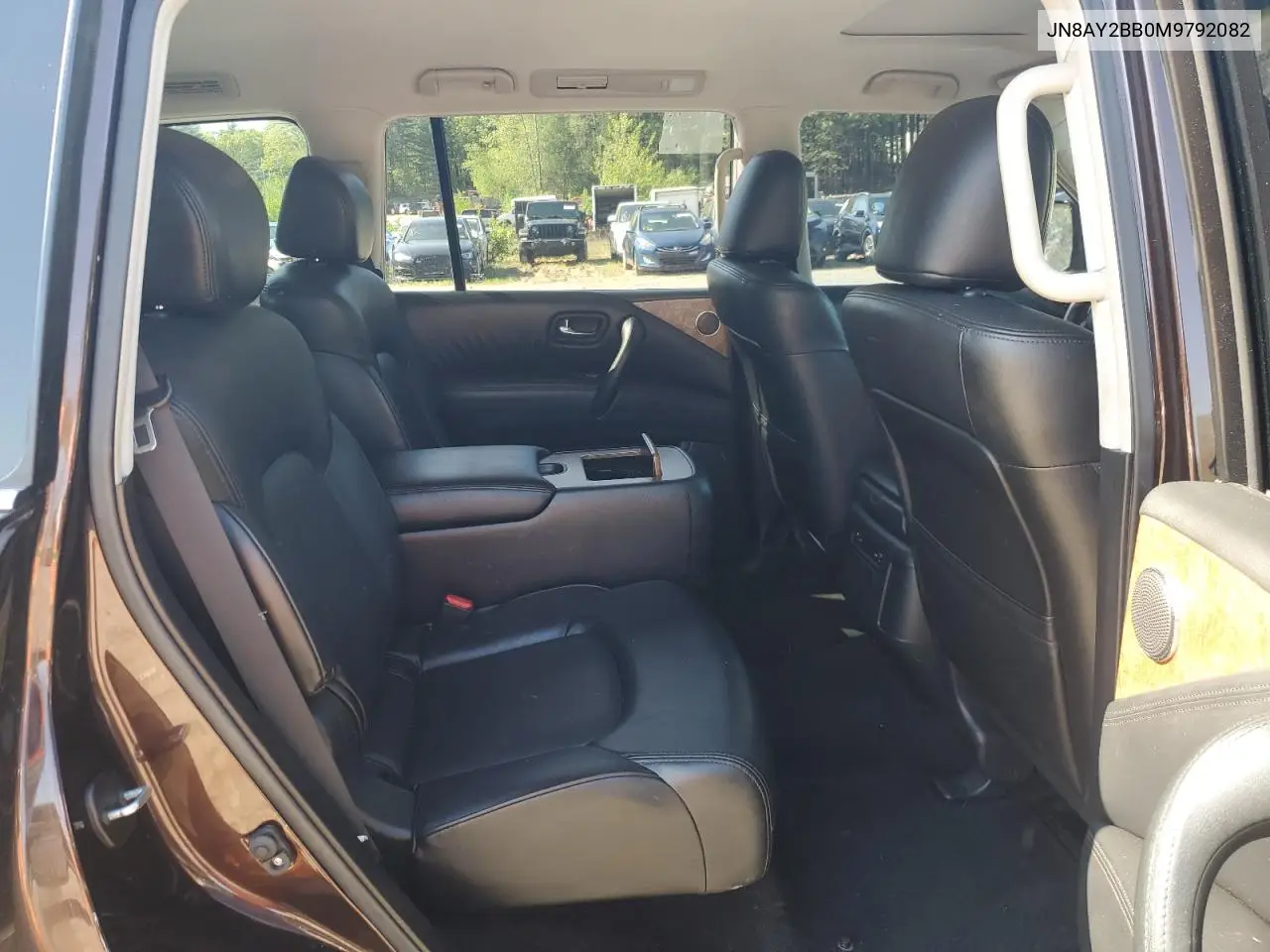 2021 Nissan Armada Sl VIN: JN8AY2BB0M9792082 Lot: 56521405