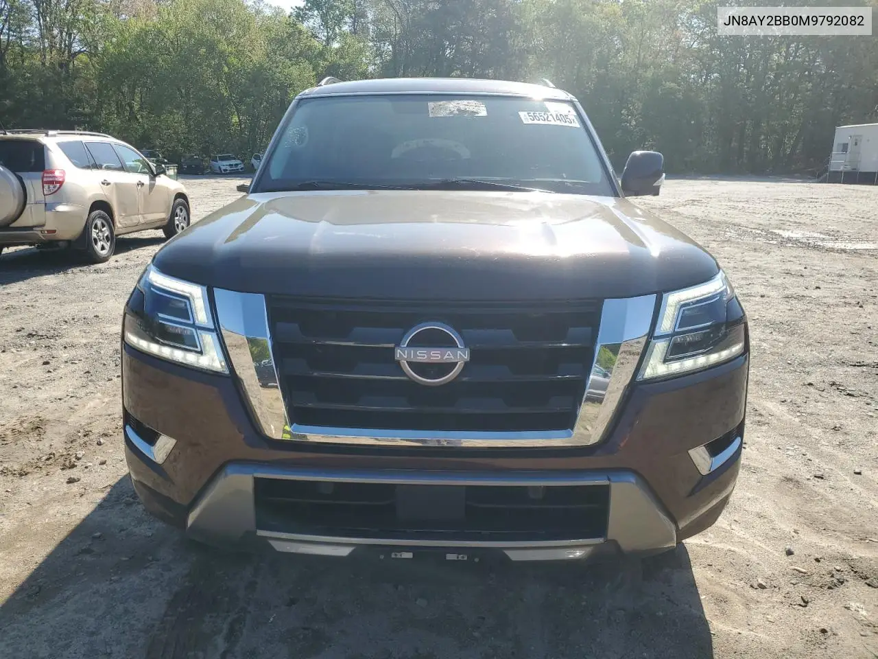 2021 Nissan Armada Sl VIN: JN8AY2BB0M9792082 Lot: 56521405