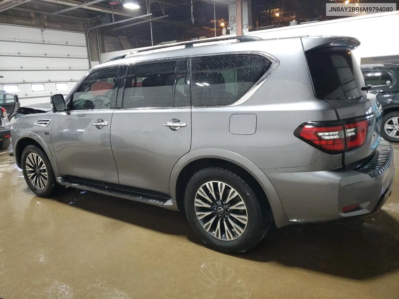 2021 Nissan Armada Sl VIN: JN8AY2BB6M9794080 Lot: 62222115