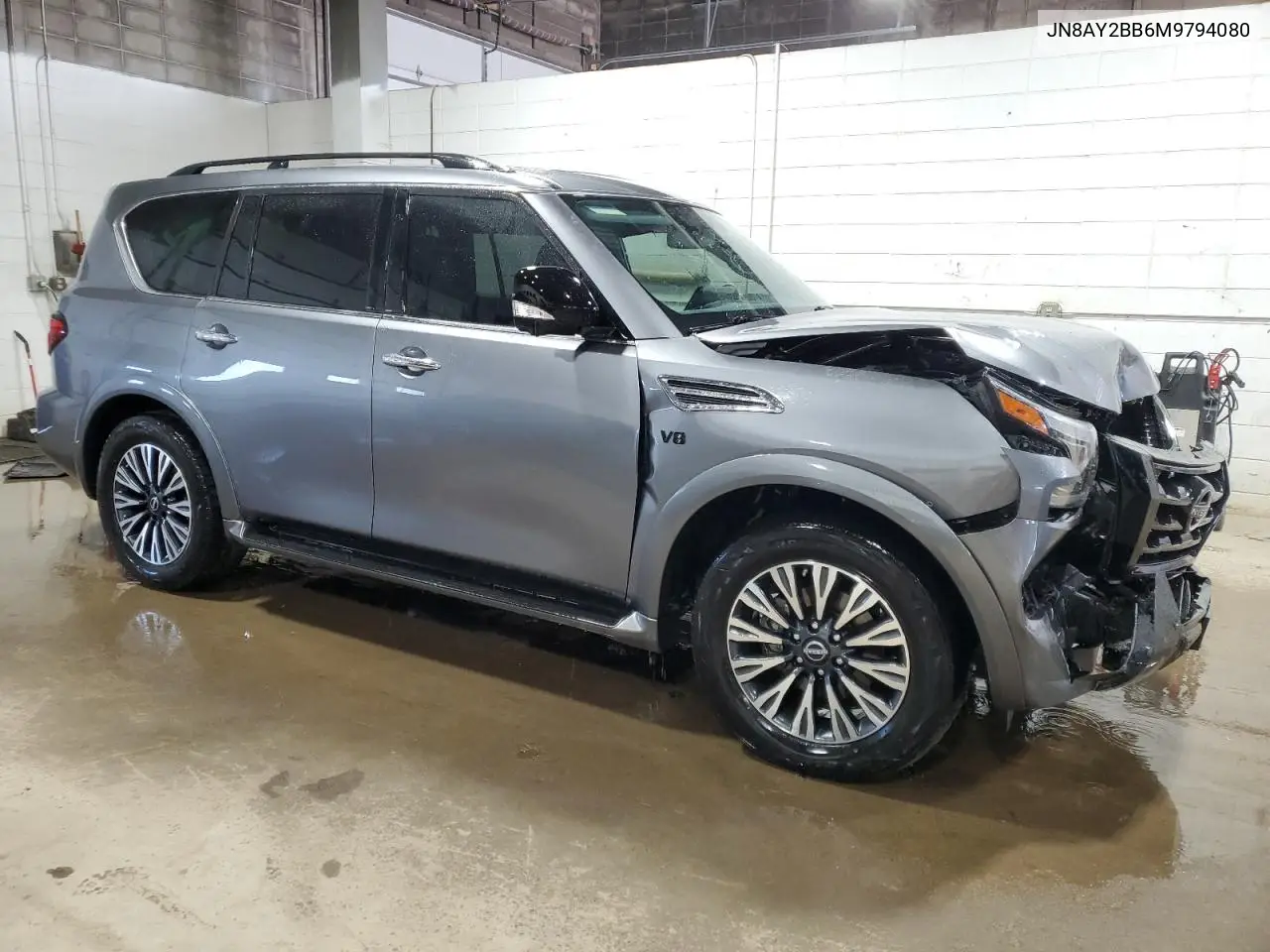 2021 Nissan Armada Sl VIN: JN8AY2BB6M9794080 Lot: 62222115