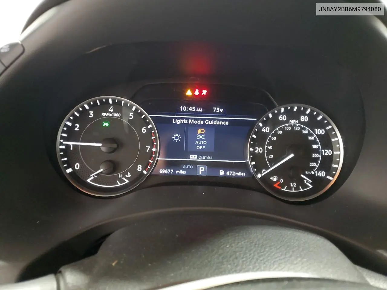 2021 Nissan Armada Sl VIN: JN8AY2BB6M9794080 Lot: 62222115