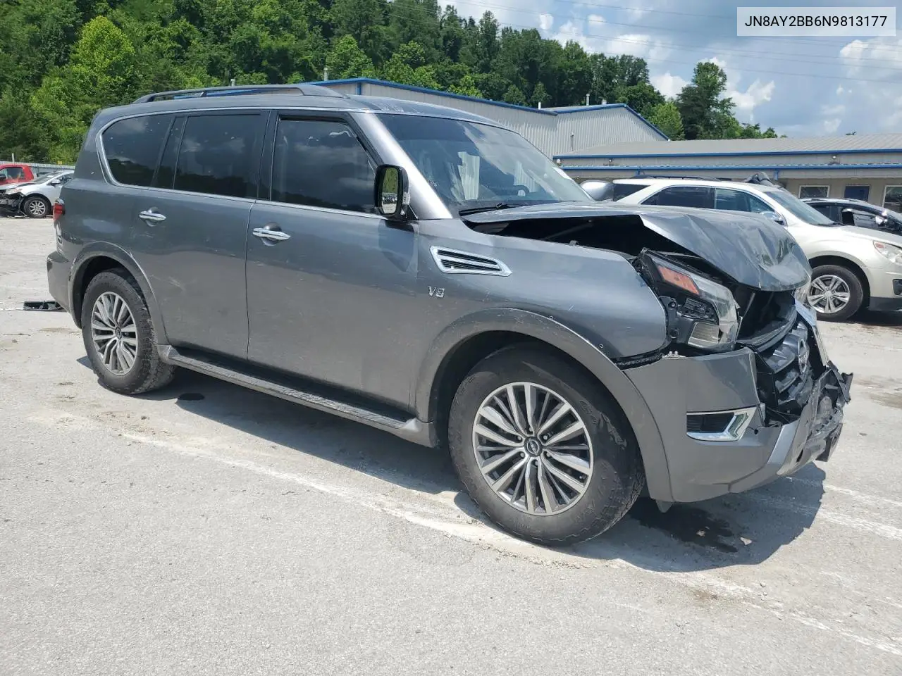 2022 Nissan Armada Sl VIN: JN8AY2BB6N9813177 Lot: 61914195