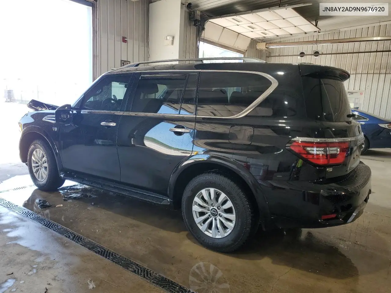 2022 Nissan Armada S VIN: JN8AY2AD9N9676920 Lot: 62283605