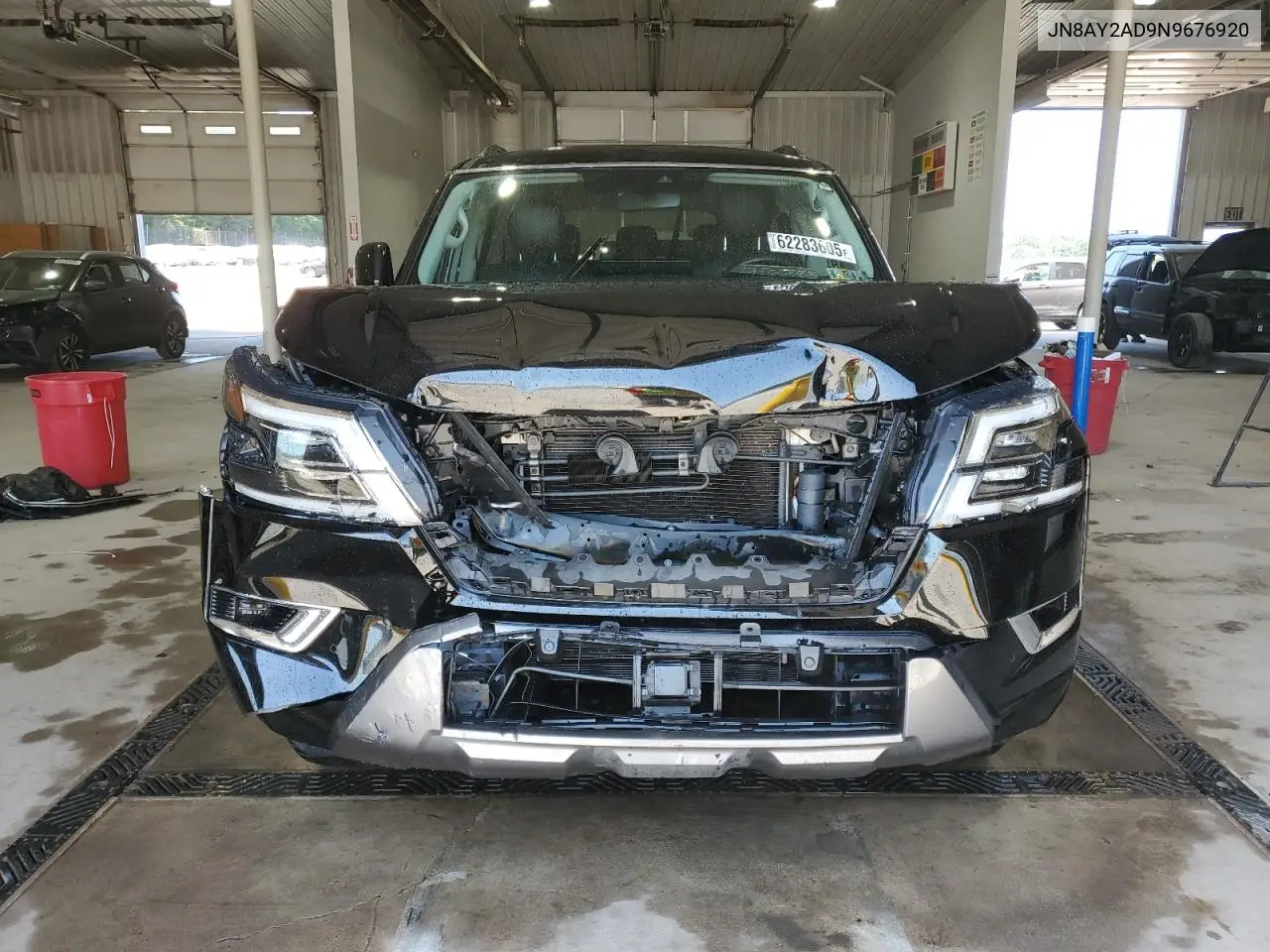 2022 Nissan Armada S VIN: JN8AY2AD9N9676920 Lot: 62283605