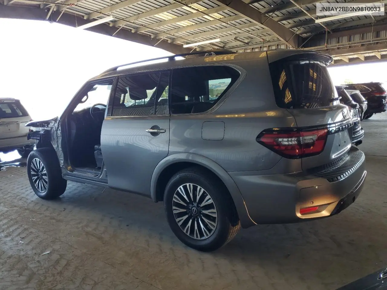 2022 Nissan Armada Sl VIN: JN8AY2BB0N9810033 Lot: 62679245