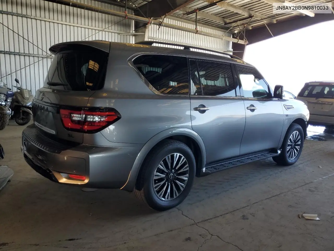 2022 Nissan Armada Sl VIN: JN8AY2BB0N9810033 Lot: 62679245