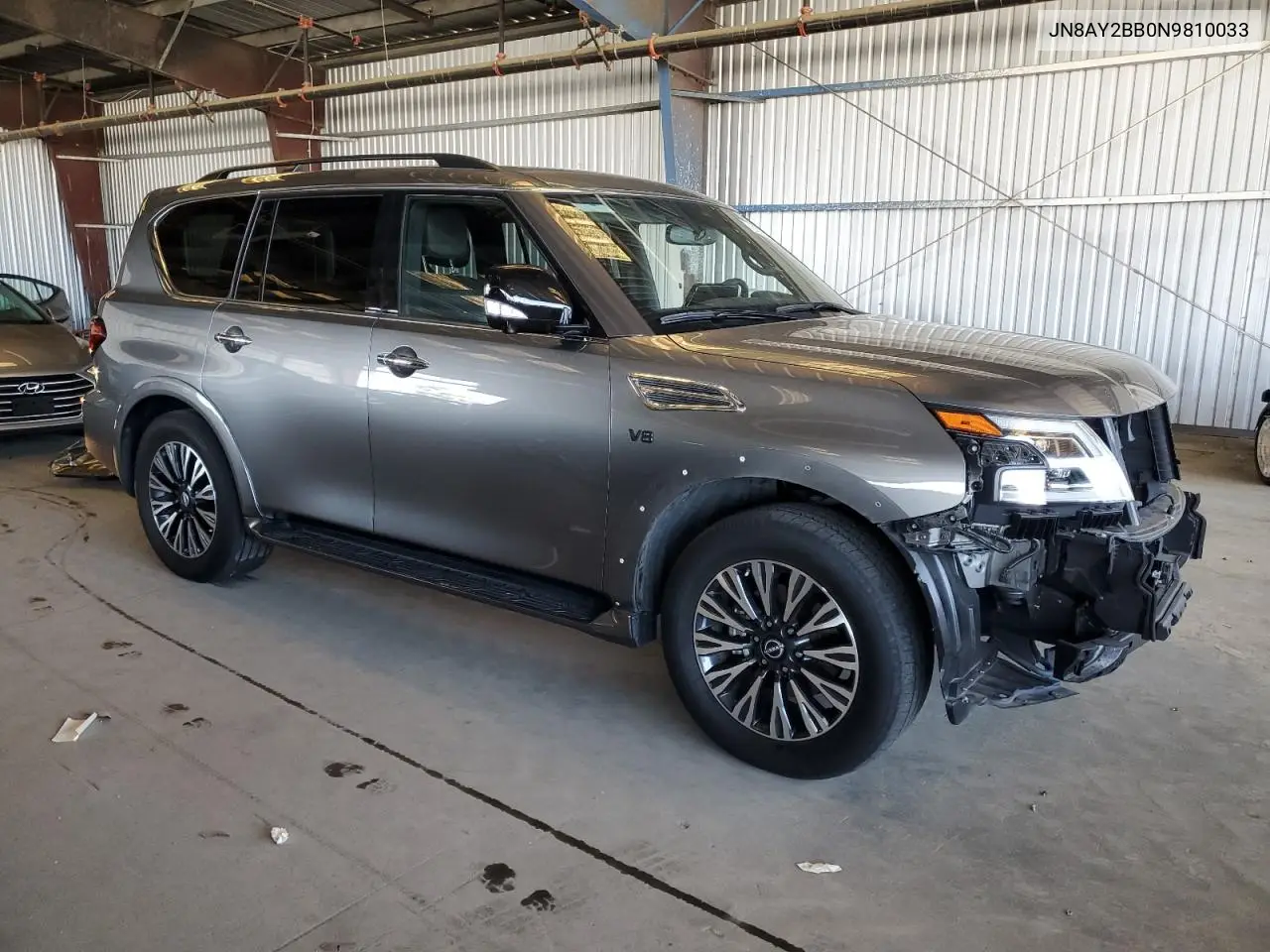 2022 Nissan Armada Sl VIN: JN8AY2BB0N9810033 Lot: 62679245
