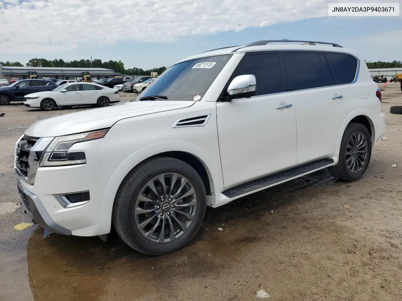 2023 Nissan Armada Platinum VIN: JN8AY2DA3P9403671 Lot: 56211515