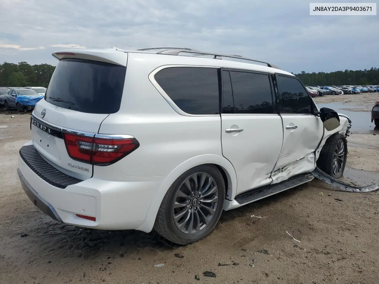 2023 Nissan Armada Platinum VIN: JN8AY2DA3P9403671 Lot: 56211515