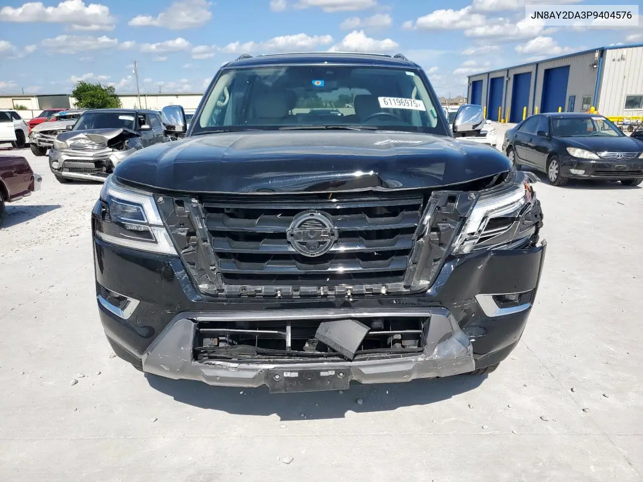 2023 Nissan Armada Platinum VIN: JN8AY2DA3P9404576 Lot: 61196975