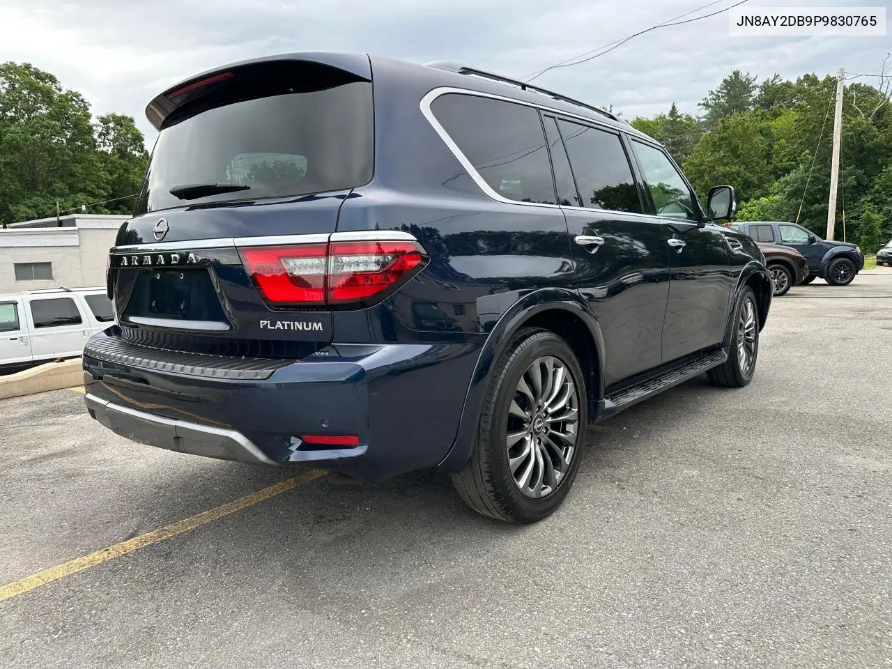 2023 Nissan Armada Platinum VIN: JN8AY2DB9P9830765 Lot: 62894605