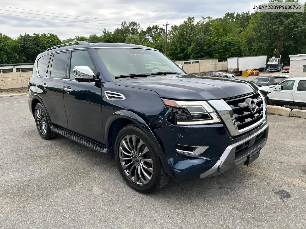 2023 Nissan Armada Platinum VIN: JN8AY2DB9P9830765 Lot: 62894605