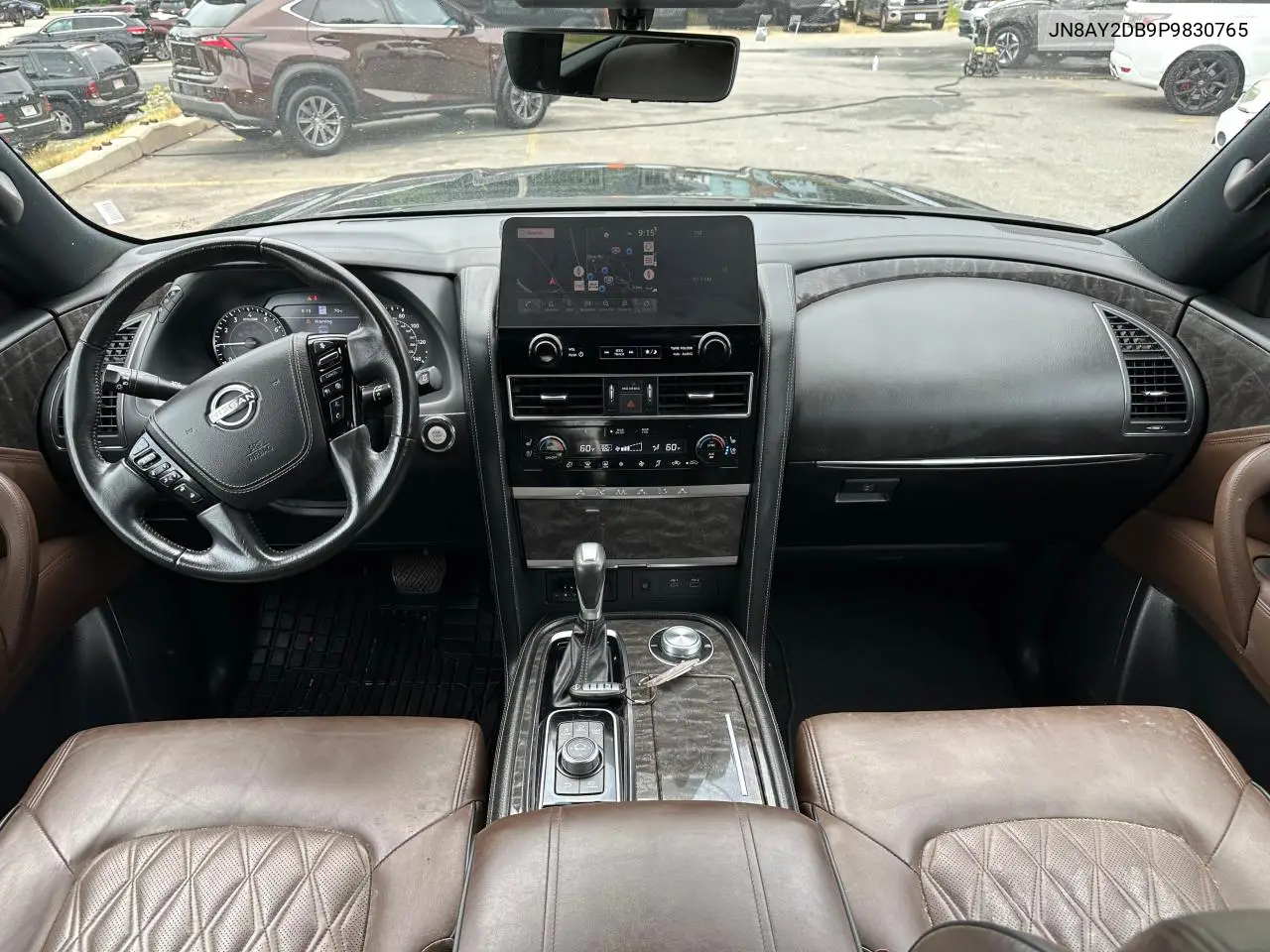 2023 Nissan Armada Platinum VIN: JN8AY2DB9P9830765 Lot: 62894605