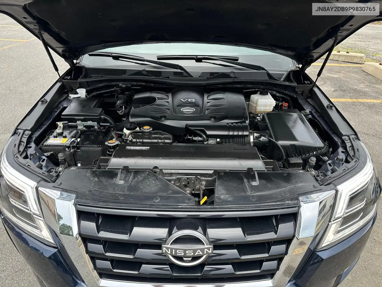 2023 Nissan Armada Platinum VIN: JN8AY2DB9P9830765 Lot: 62894605