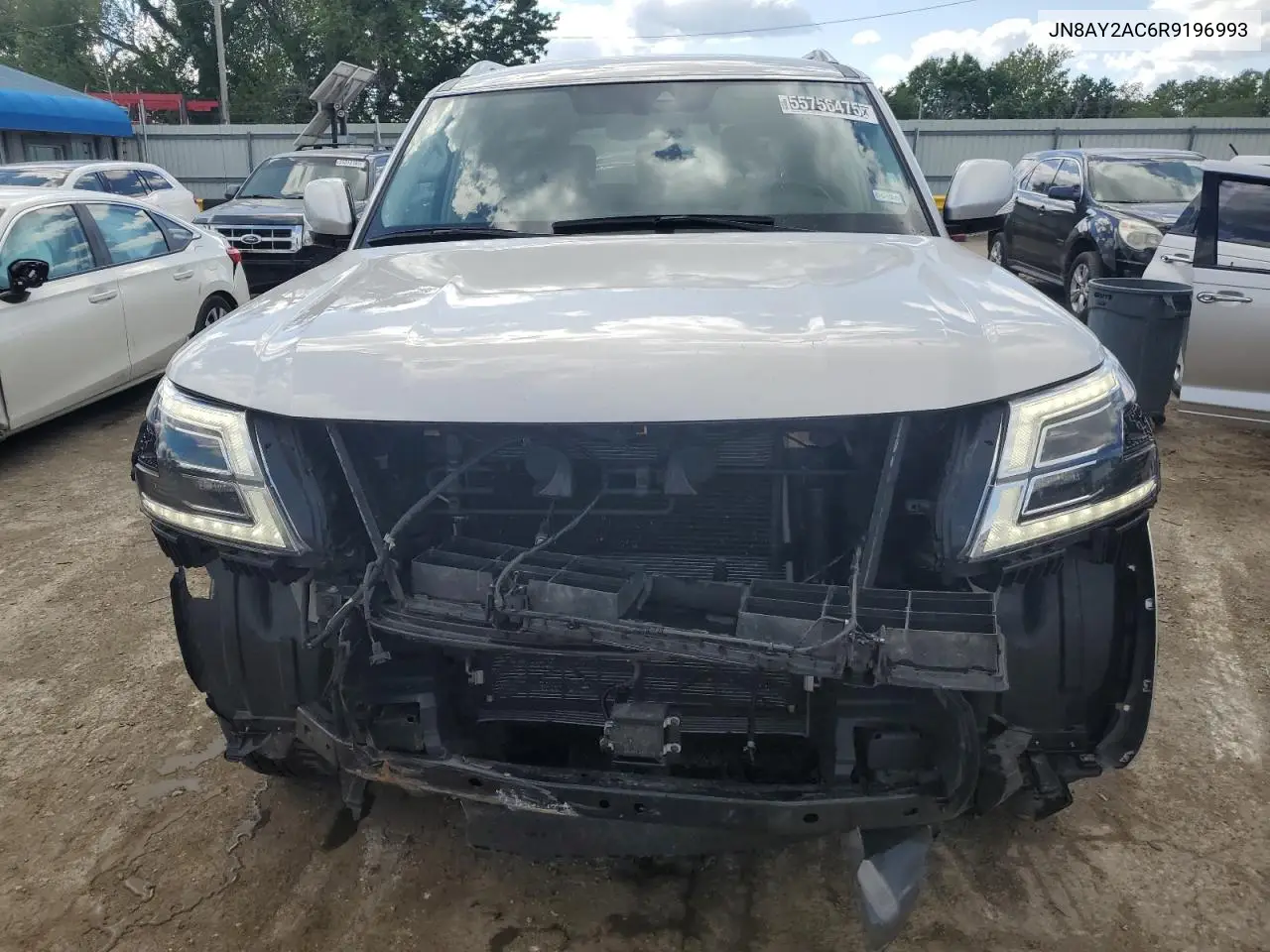 2024 Nissan Armada Sv VIN: JN8AY2AC6R9196993 Lot: 55756475