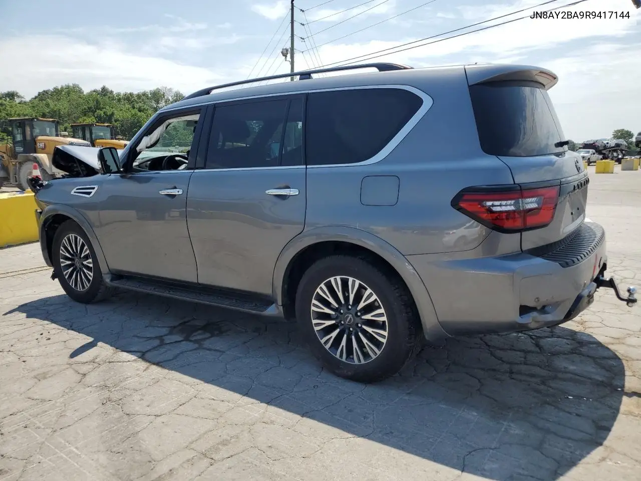 2024 Nissan Armada Sl VIN: JN8AY2BA9R9417144 Lot: 62757375