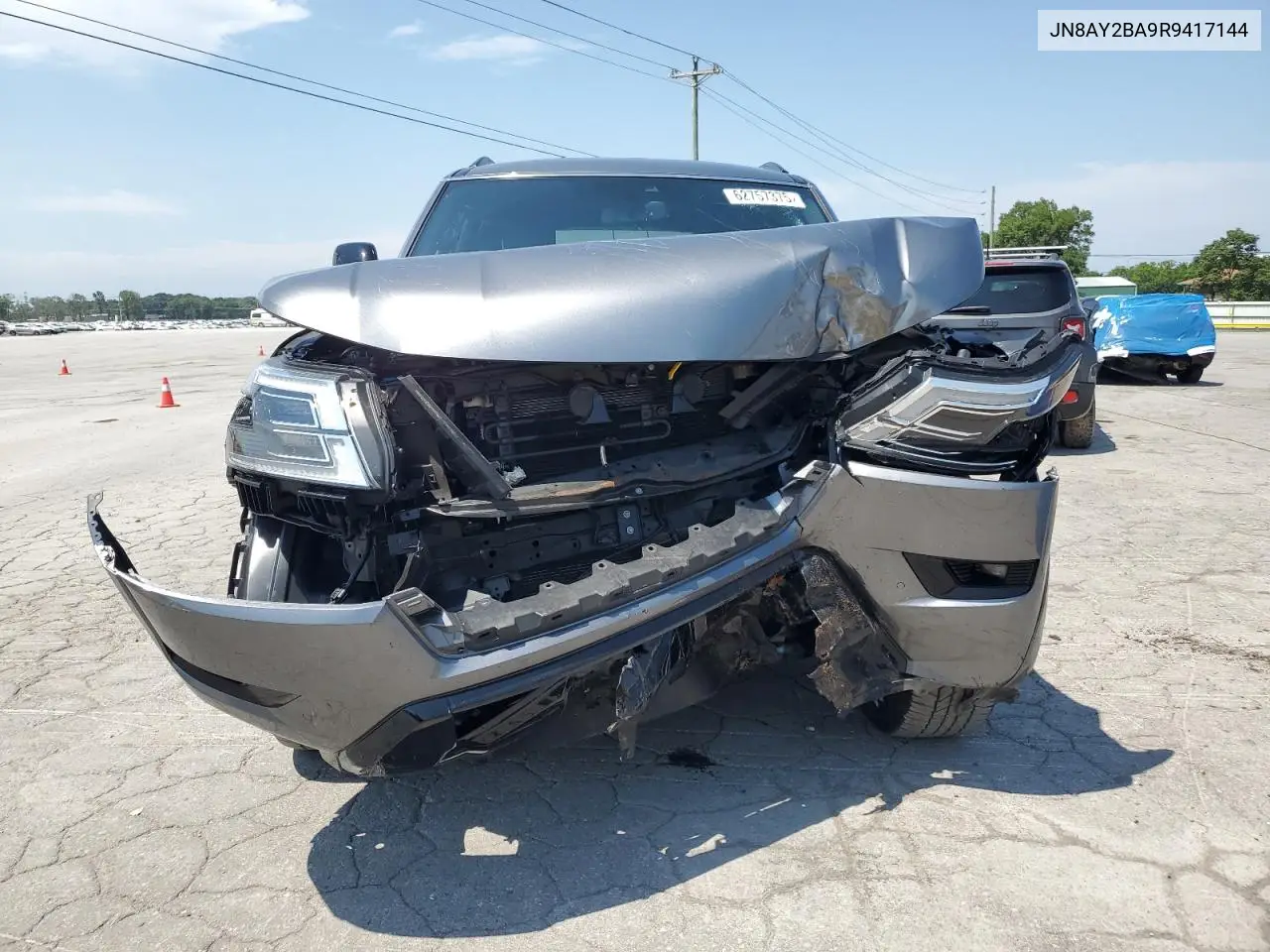 2024 Nissan Armada Sl VIN: JN8AY2BA9R9417144 Lot: 62757375
