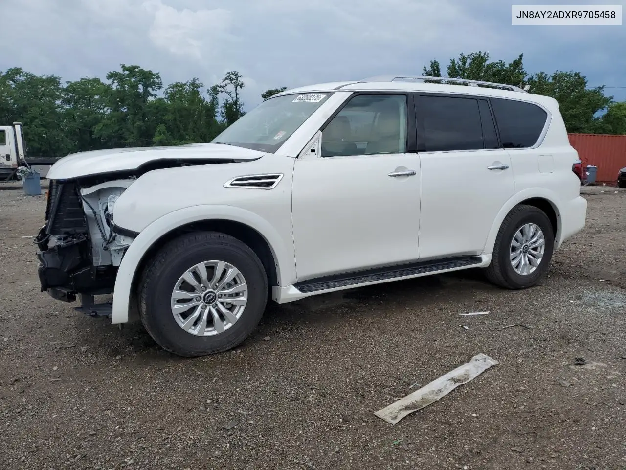 2024 Nissan Armada Sv VIN: JN8AY2ADXR9705458 Lot: 63208275