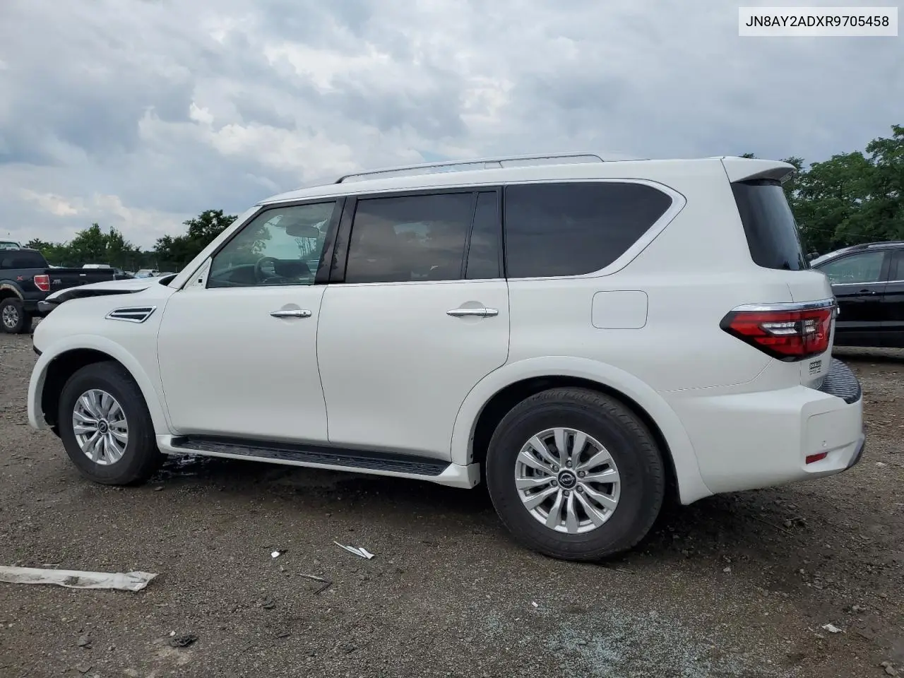 2024 Nissan Armada Sv VIN: JN8AY2ADXR9705458 Lot: 63208275
