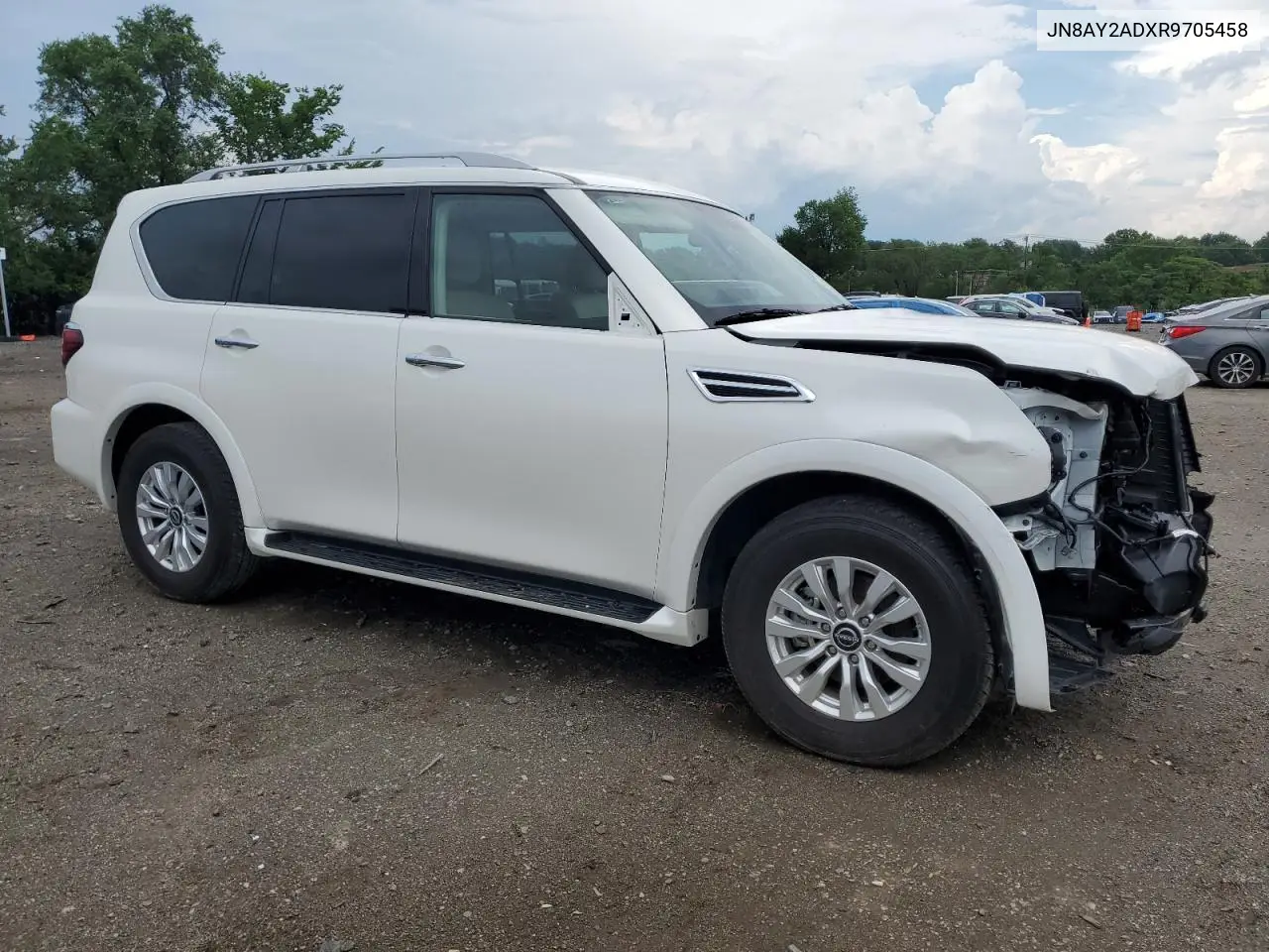 2024 Nissan Armada Sv VIN: JN8AY2ADXR9705458 Lot: 63208275