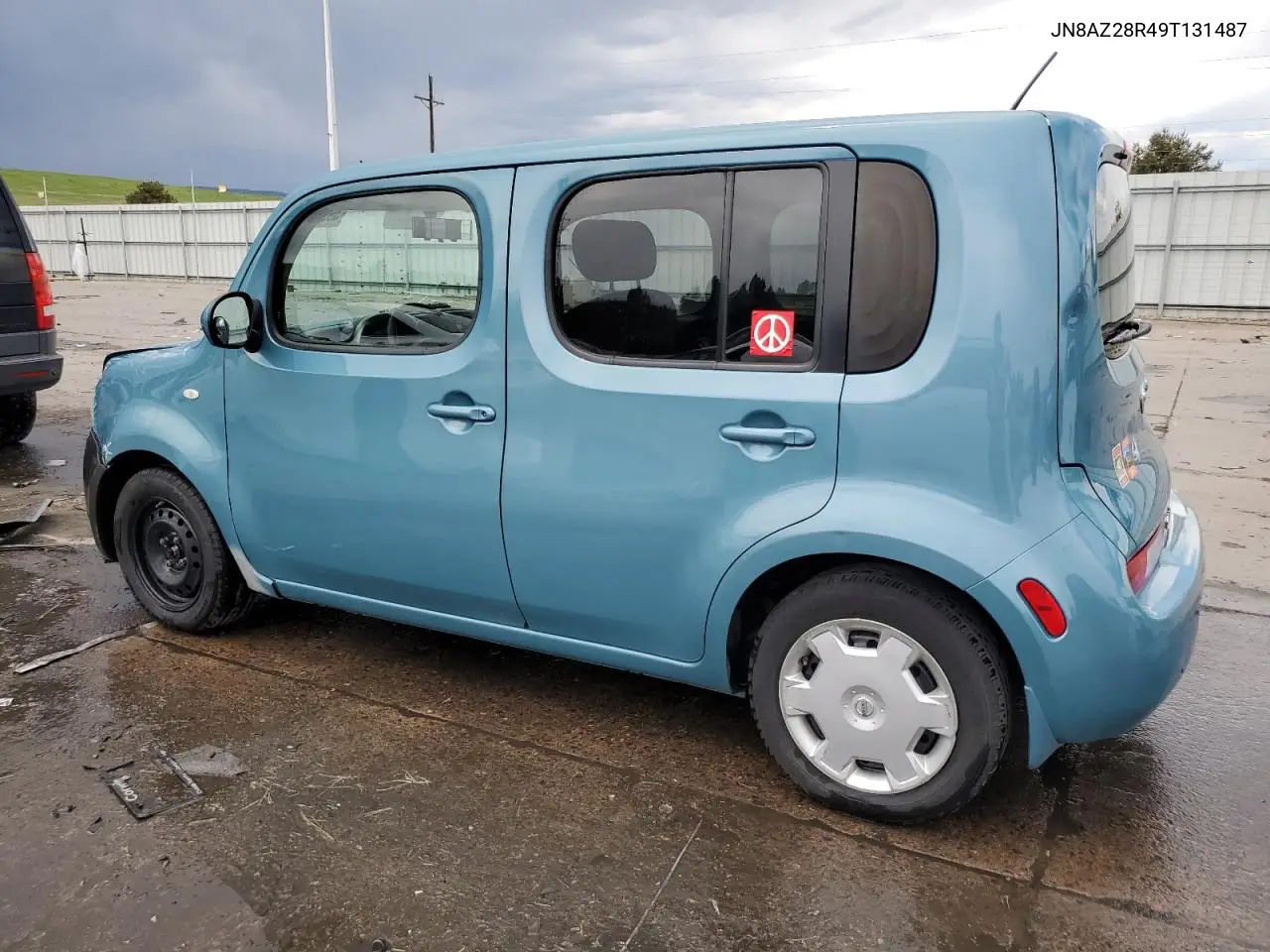 2009 Nissan Cube Base VIN: JN8AZ28R49T131487 Lot: 59984345