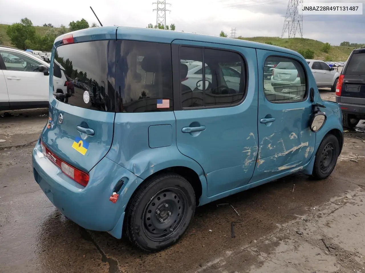 2009 Nissan Cube Base VIN: JN8AZ28R49T131487 Lot: 59984345
