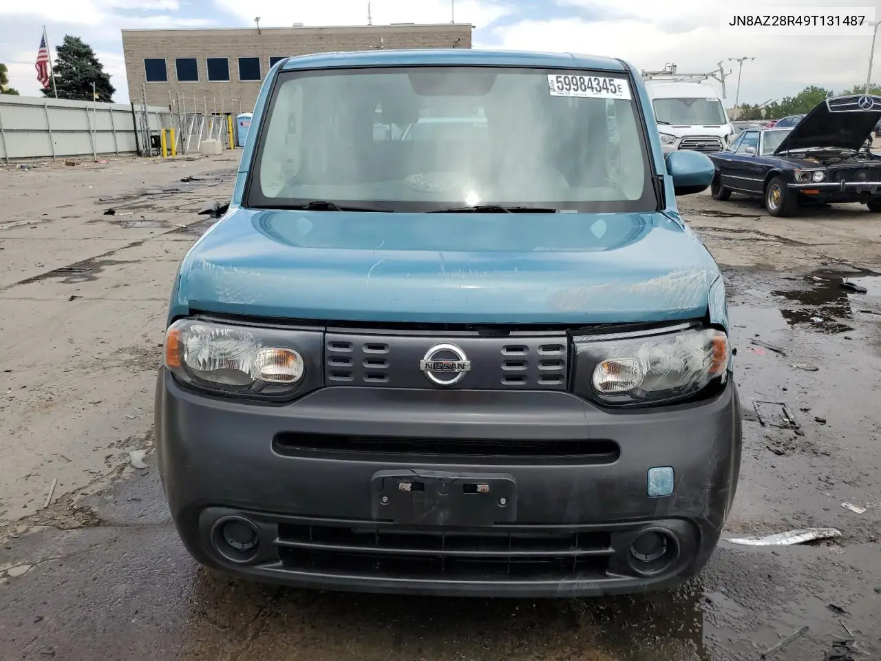 2009 Nissan Cube Base VIN: JN8AZ28R49T131487 Lot: 59984345