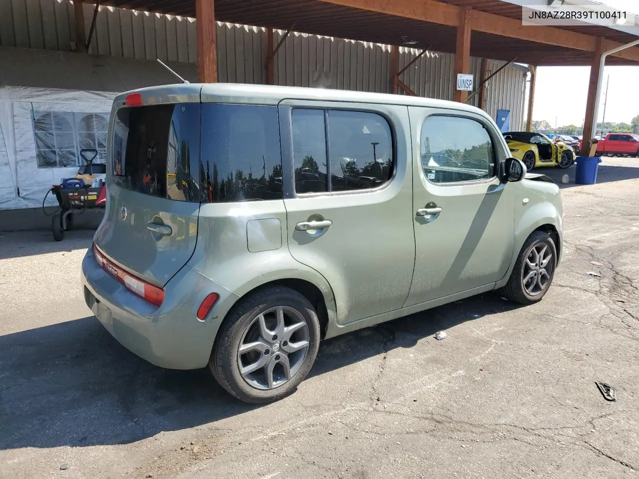 2009 Nissan Cube Base VIN: JN8AZ28R39T100411 Lot: 59990455