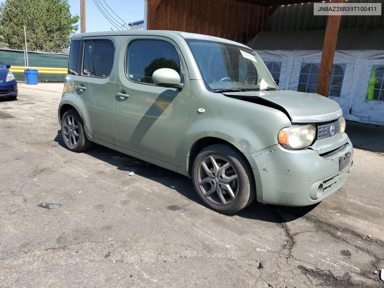 2009 Nissan Cube Base VIN: JN8AZ28R39T100411 Lot: 59990455